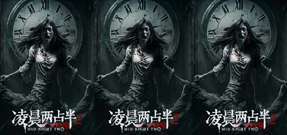 恐怖电影《凌晨两点半2》发布“午夜尸煞”版海报 暗黑血影定格惊魂时刻