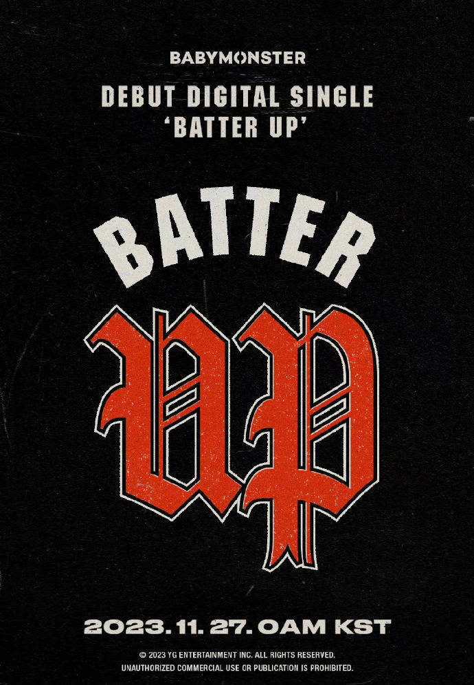 YG新女团即将出道!预告曲将于11月27日零时公开